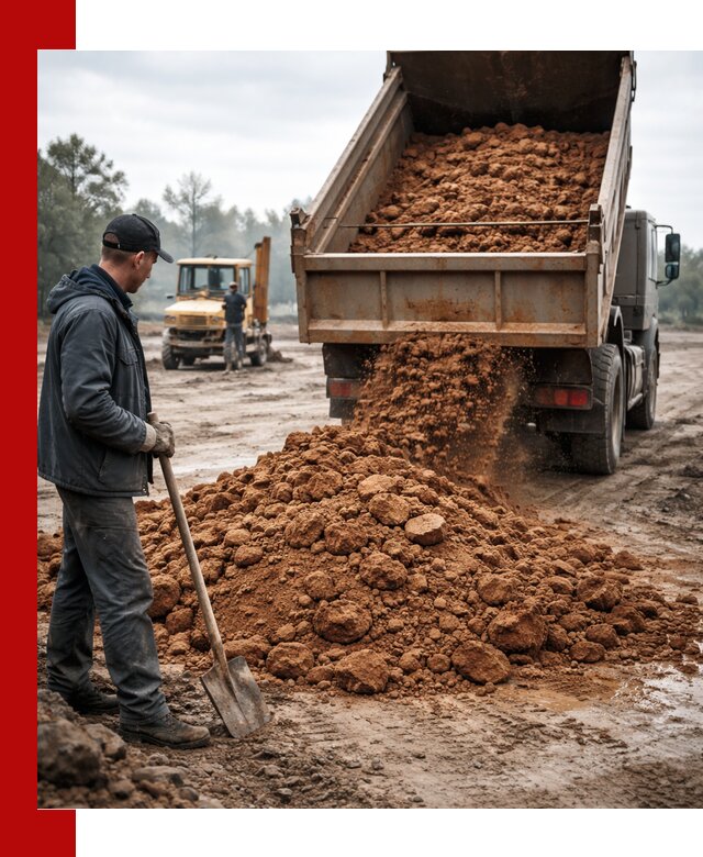 Глина для засыпки в Стерлитамаке с доставкой самосвалами