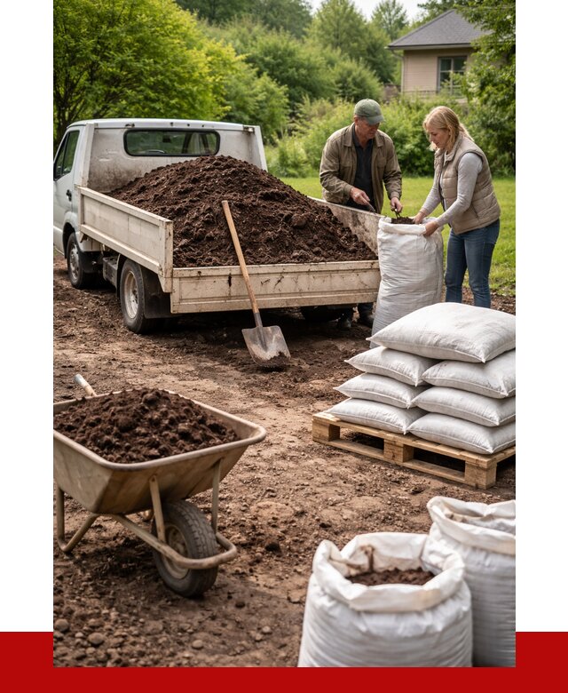 Перегной в мешках с доставкой в Стерлитамаке от 2266 р. | ПРОНЕРУДСтм