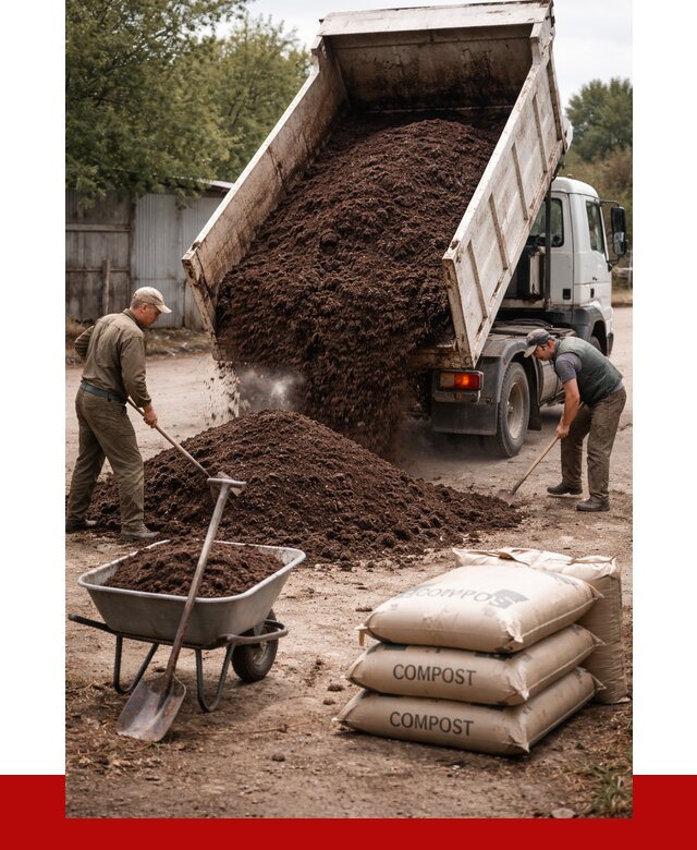 Купить компост в Стерлитамаке от 4326 р. за куб с доставкой | ПРОНЕРУДСтм