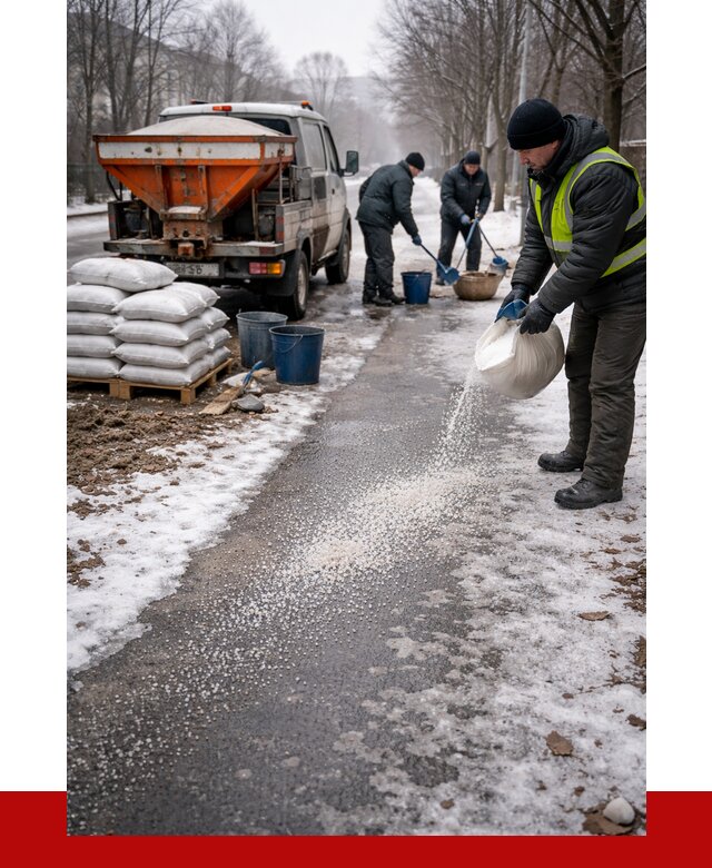 Реагент против гололеда в Стерлитамаке с доставкой от 4635 р. | ПРОНЕРУДСтм