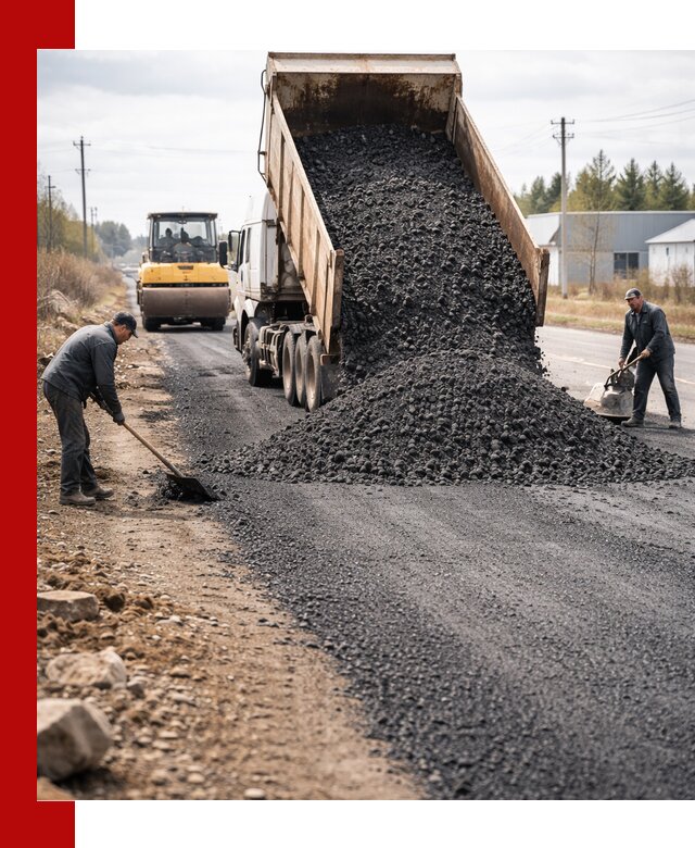 Асфальтовая крошка для дорог в Стерлитамаке — поставка и доставка