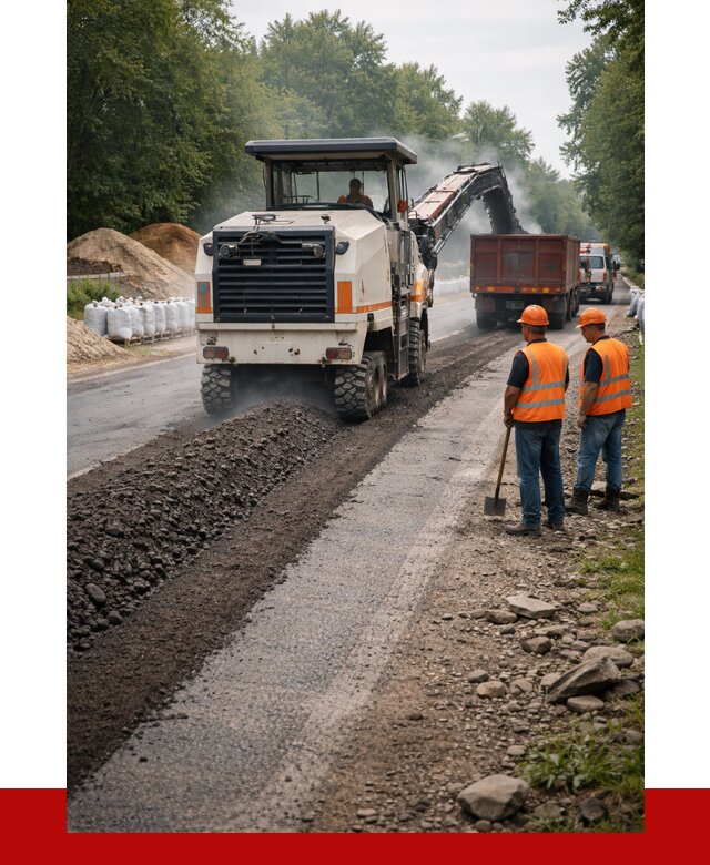 Фрезерованный асфальт в Стерлитамаке от 2266 р./куб. | ПРОНЕРУДСтм