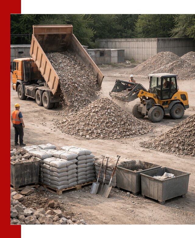 Вторичные материалы для отсыпки в Стерлитамаке — поставка и доставка