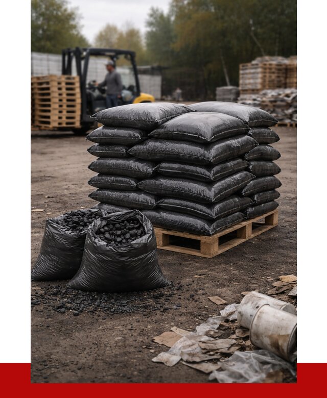 Купить уголь в мешках с доставкой в Стерлитамаке от 7724 р. | ПРОНЕРУДСтм