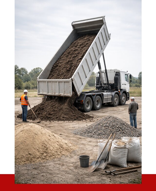 Доставка самосвалом 30 кубов в Стерлитамаке от 8754 р. | ПРОНЕРУДСтм