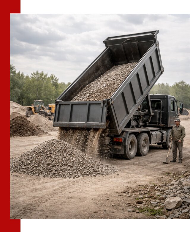 Доставка самосвалом 30 м3 по выгодным ценам в Стерлитамаке