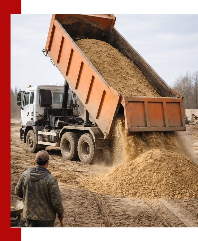 Аренда самосвала 20 тонн для перевозки грузов в Стерлитамаке