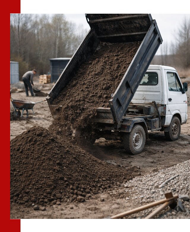 Аренда минисамосвала в Стерлитамаке для доставки сыпучих материалов