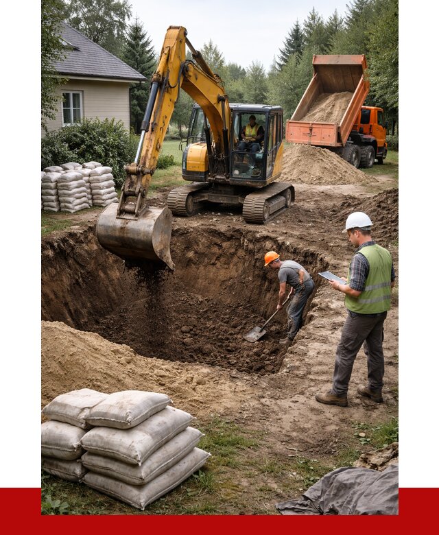 Рытье котлована в Стерлитамаке быстро от 4635 р. ПРОНЕРУДСтм