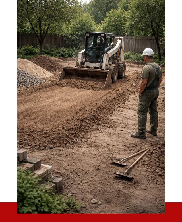 Выравнивание участка под ключ в Стерлитамаке от 3605 р. | ПРОНЕРУДСтм